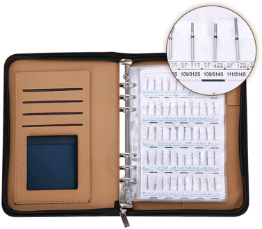 210 Models of Diamond Burs Demonstation Book For High Speed Handpiece Dia.1.6mm