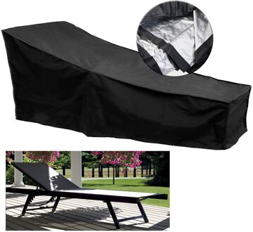 210D Oxford Doek Patio Chaise Cover Patio Stoel Case Zonnebank Stof Stofdicht Patio Lounge Beschermende Tool Balkon Lounger