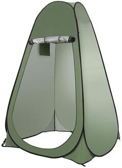 210D Volautomatische Outdoor Dressing Tent Quick-Open Douche Zwemmen Veranderende 4 Seizoen Outdoor Ultralight Camping Tent groen