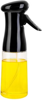 210Ml Spray Fles Olie Dispenser Huishoudelijke Accessoires Keuken Kookgerei Outdoor Draagbare Barbecue Picknick Tool zwart