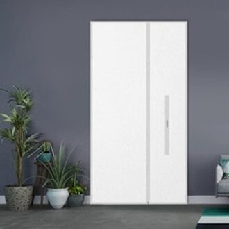 210X90cm Deur Raam Afdichting Doek Air Stop Met Rits Scherm Plaat Frame Afdichting Waterdichte Zachte Board Voor Airconditioner