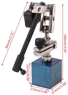 215Mm Hoogte Niveau Dial Test Gauge Indicator Roterende Magnetische Stand Base Houder 32CC