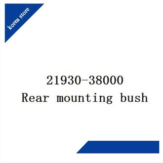 21930-38000 Achter Montage Bush Voor Hyundai