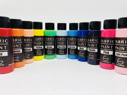 21colors Canvas Textile Pigment Sneakers Shoe Clothes Bag Suede Chammy Dyeing Coloring Change 40ml/bottle airbrush painting