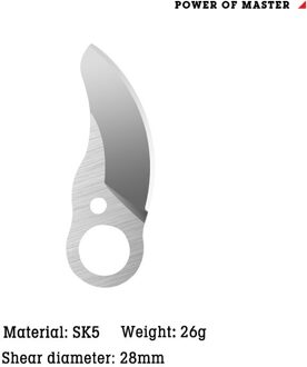 21V Draadloze Snoeischaar Elektrische Snoeischaar Met 4000Mah Lithium-Ion Batterij Efficiënte Fruit Boom Bonsai Snoeien Takken cutter 1stk 28MM mes