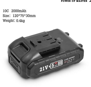 21V Draadloze Snoeischaar Elektrische Snoeischaar Met 4000Mah Lithium-Ion Batterij Efficiënte Fruit Boom Bonsai Snoeien Takken cutter 1stk accu