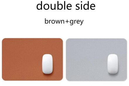 21X25Cm Muismat Mini Waterdichte Pu Lederen Deskpad Leuke Bureau Matten Laptop Muis Mat Toetsenbord Desktop Protector kantoorbenodigdheden 21x25cm D