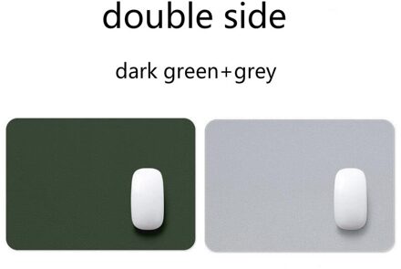 21X25Cm Muismat Mini Waterdichte Pu Lederen Deskpad Leuke Bureau Matten Laptop Muis Mat Toetsenbord Desktop Protector kantoorbenodigdheden 21x25cm F