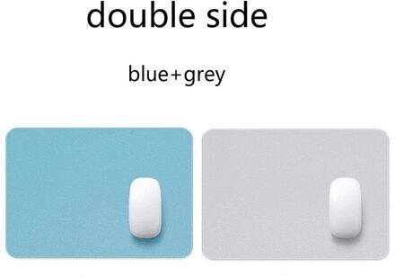 21X25Cm Muismat Mini Waterdichte Pu Lederen Deskpad Leuke Bureau Matten Laptop Muis Mat Toetsenbord Desktop Protector kantoorbenodigdheden 21x25cm G