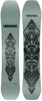 22-23 All-Mountain Snowboard 157 Groen
