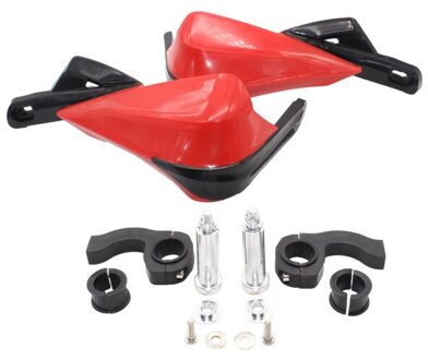 22/28Mm Motorcycle Hand Guards Brush Bar Hand Guard Stuur Protector Voor Kawasaki Yamaha Duke 125 250 390 690 790 1290 rood