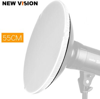 22 "55 cm Soft White Translucent Diffuser Sok Studio Beauty Dish Reflector
