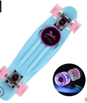 22-Inch Vis Skateboard Beginnende Lopen Enkele-Tilt Skateboard Kinderen Of Volwassenen Borstel Straat Mannen En Vrouwen Vier-Wiel Scooter 8