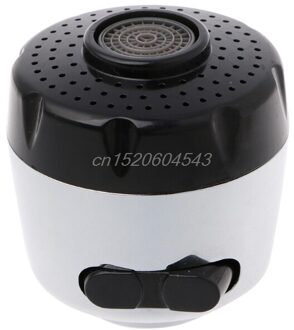 22 Mm Kraan Nozzle Beluchter Waskolf Sproeier Waterbesparende Kraan Filter Twee Modi R11 Rental & zwart