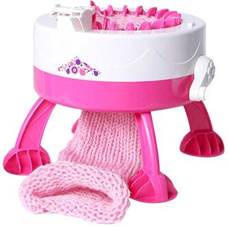 22 Naalden Roterende Dubbele Breien Loom Kit Voor Volwassenen Kids Breien Machine Sjaal/Hoed Ronde Weefgetouwen