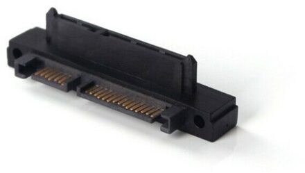 22 Pin SATA Male to Female Adapter, with 90° Angle - small