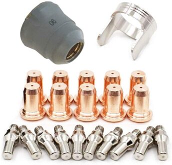 22 Stuks IPT-60 PT-60 IPT-40 PT40 Plasmasnijtoorts Elektrode Beschermhoes Houder