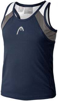 22 Tanktop Meisjes blauw - 164