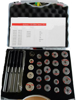 22 to 38mm valve seat tool reamer high quality valve tool