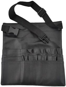 22 Zakken Professionele Cosmetische Make-Up Borstel Tas Met Artist Belt Strap Voor Vrouwen (Borstel Niet Inbegrepen)