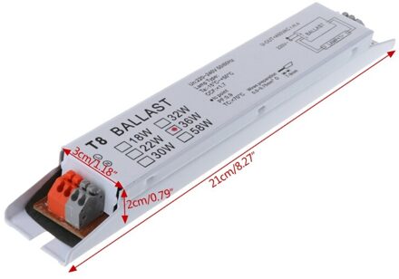 220-240V Ac 36W Breed Voltage T8 Elektronische Ballast Tl Lamp Voorschakelapparaten P31D
