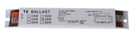220-240V Ac 36W Breed Voltage T8 Elektronische Ballast Tl Lamp Voorschakelapparaten