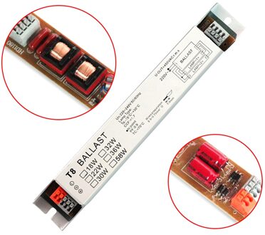 220-240V Ac Elektronische Ballast Breed Voltage Fluorescerende Lamp Lamp Universele Start Instant T8