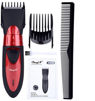 220-240V Tondeuse Scheermes Scheerapparaat Tondeuse Kapsel Machine Haircutting Oplaadbare Haar Knippen Clipper Tool 31