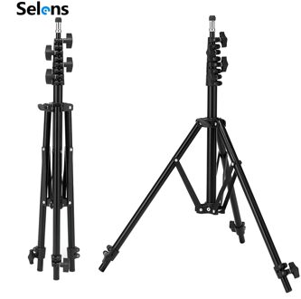 220 Cm Light Stand Statief Voor Foto Studio Softbox Video Flash Reflector Verlichting Achtergrond Stand Camera Fotografie