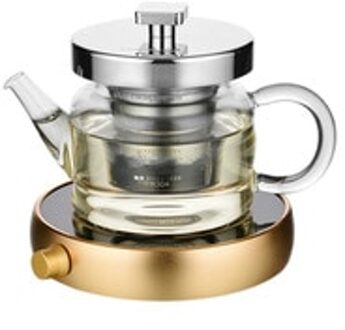 220 v 20 w 45-80 graden Temperatuur aanpassing Smart isolatie mat met 250 ml 304 rvs filter theepot een set
