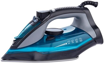 2200W Draagbare Elektrische Stoomstrijkijzer Voor Kleding Multifunctionele Verstelbare Keramische Zoolplaat Ijzer Voor Strijken Eu Plug