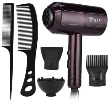 2200W Krachtige Elektrische Haardroger Professionele Low Noise Blow Droger Snel Droog Kapperszaak Haar Styler 2 Speed 3 Warmte instellingen