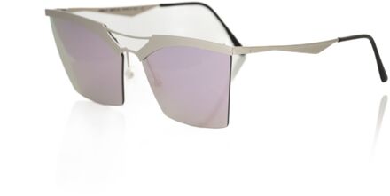 22090 Zonnebril Modern Geometrisch Ontwerp Lichtgrijs - One Size