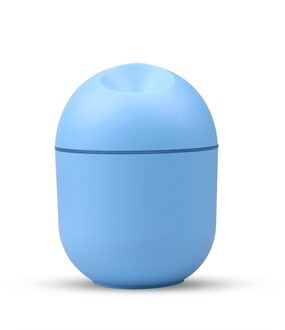 220Ml Ultrasone Auto Luchtbevochtiger Mini Luchtbevochtiger Etherische Olie Diffuser Voor Air Freash Voor Huid Nano Mist Spuit Met led blauw