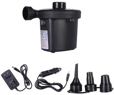 220V 12V Elektrische Luchtpomp Quick Lucht Vullen Compressor Met 3 Nozzles Luchtpomp Matras Boot Auto Air opblaasbare Pomp US