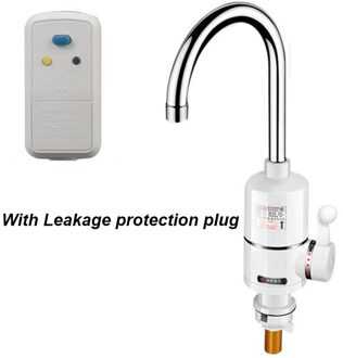 220V 3000W Boiler Tap Keukenkraan Doorstromers Douche Instant Kachels Tankless Verwarming Tap Eu plug