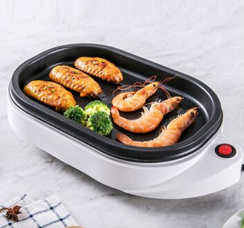 220V 650 W Mini Barbecue Gerecht Elektrische Grill Oven Teppanyaki Elektrische Bbq Grill Non-stick Coating Aluminium bakplaat