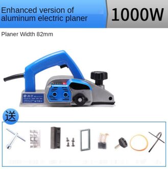 220V 850W/1000W Elektrische Schaafmachine Vliegtuig Hout Snijden Hand Held Power Tool Timmerman Houtbewerking File Tool met Accessoires