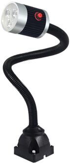 220V 9W Led Machine Werk Lamp 50Cm Zwanenhals Industriële Cnc Machine Draaibank Tool Licht Freesmachine Werk licht Eu Plug