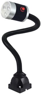 220V 9W Led Machine Werk Lamp 50Cm Zwanenhals Industriële Cnc Machine Draaibank Tool Licht Freesmachine Werk licht Eu Plug