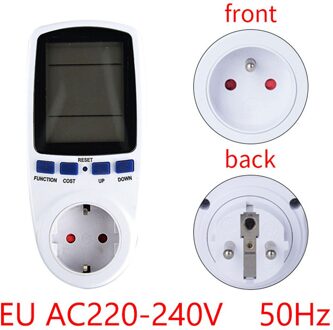 220V Ac Digitale Lcd Power Meter Wattmeter Socket Wattage Kwh Energie Meter Eu Fr Us Uk Au Br Meten outlet Power Analyzer