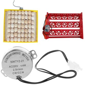 220V Ac Kip Eieren Turner Motor Componenten Voor Farm Hatcher Incubator Broedmachine Duurzaam