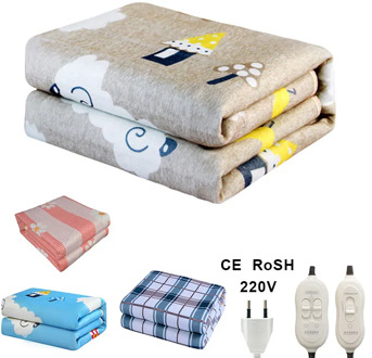 220V Automatic Electric Heating Thermostat Throw Blanket Double Body Warmer Bed Mattress Electric Heated Carpets Mat Winter EU