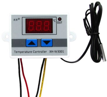 220V Digitale Led Temperatuur Controller 10A Thermostaat Schakelaar Probe Elektrische Componenten Thermoregulator Sensor