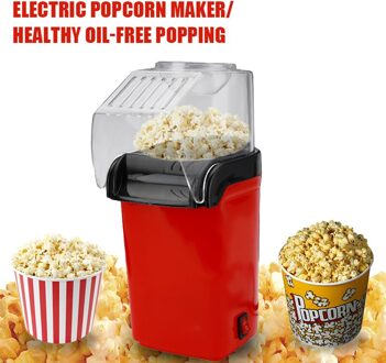 220V Elektrische Maïs Popcorn Maker Huishoudelijke Auto Mini Air Popcorn Making Machine Diy Corn Popper Kinderen Kerstcadeau
