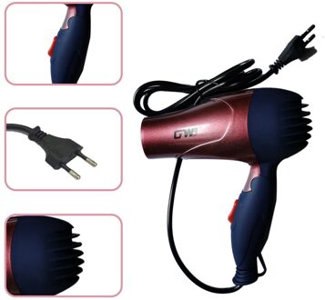 220V Eu Draagbare Wind Laag Geluidsniveau Lange Levensduur Voor Outdoor Reizen Föhn Opvouwbare Handvat Compact 1500W föhn Föhn