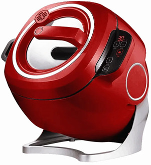 220V Household & Commercial Electric Intelligent Automatic Stir Frying Machine 6L Non-stick Cooking Wok Pot Multi Cooker Pot