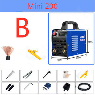 220V Huishoudelijke Miniatuur Dual-purpose Volledig Koperen Dual Voltage Industriële Draagbare Lasmachine