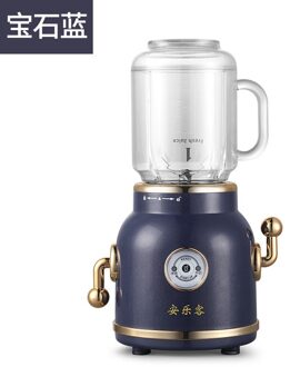 220V Juicer Elektrische Multifunctionele Sap Blender Fruit Groenten Eten Maker Met 550Ml/600Ml Draagbare Cup blauw