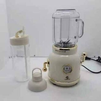 220V Juicer Elektrische Multifunctionele Sap Blender Fruit Groenten Eten Maker Met 550Ml/600Ml Draagbare Cup wit